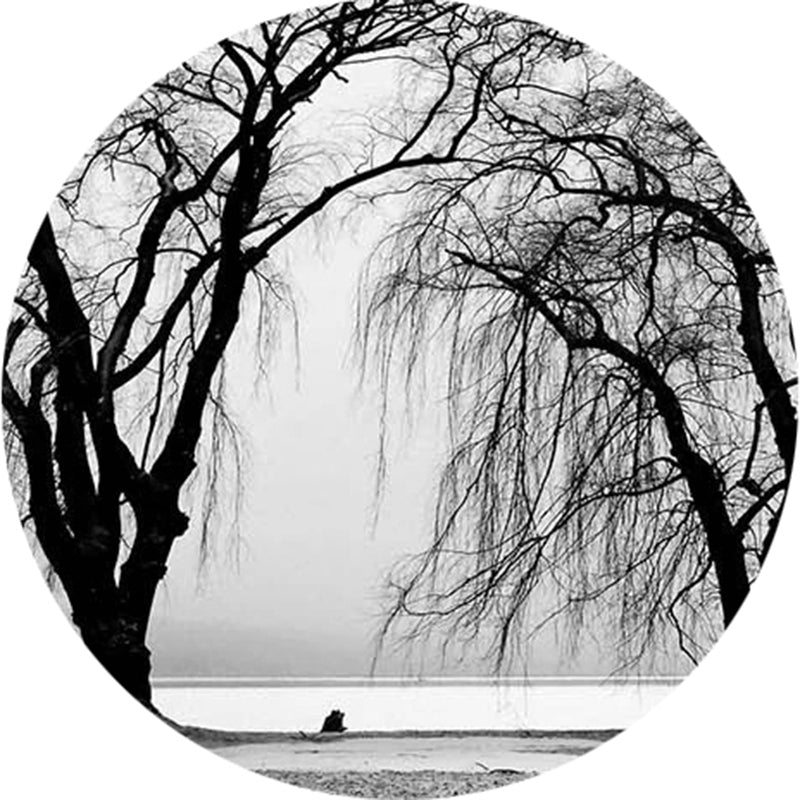 Premium Black Tree Wallpaper - Self-Adhesive Peel & Stick Wall Mural for Living Room, Bedroom, Office - Easy to Install & Remove - Nature-Inspired Home Decor for Modern Interior Design