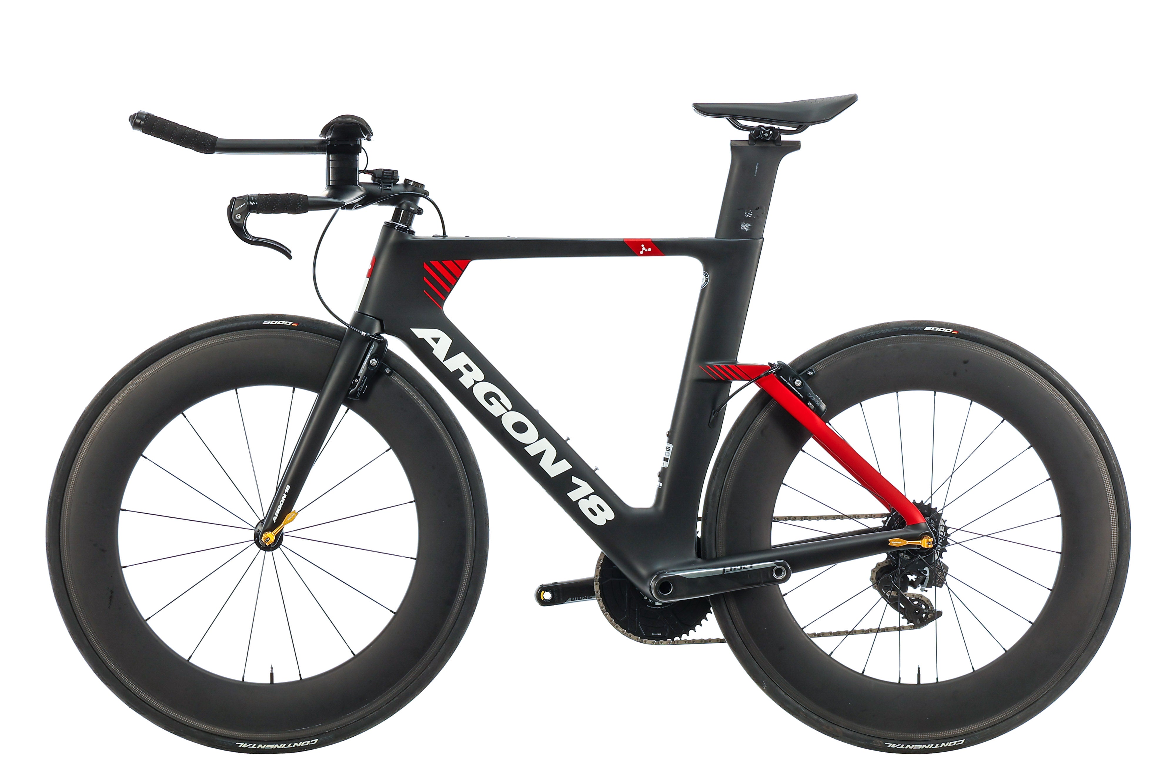 Argon 18 E 117 TRI Time Trial Bike 2019 - Large Size | Premium Carbon Fiber Triathlon & Road Racing Bike for Competitive Cyclists | Perfect for Triathlons, Time Trials & Endurance Training