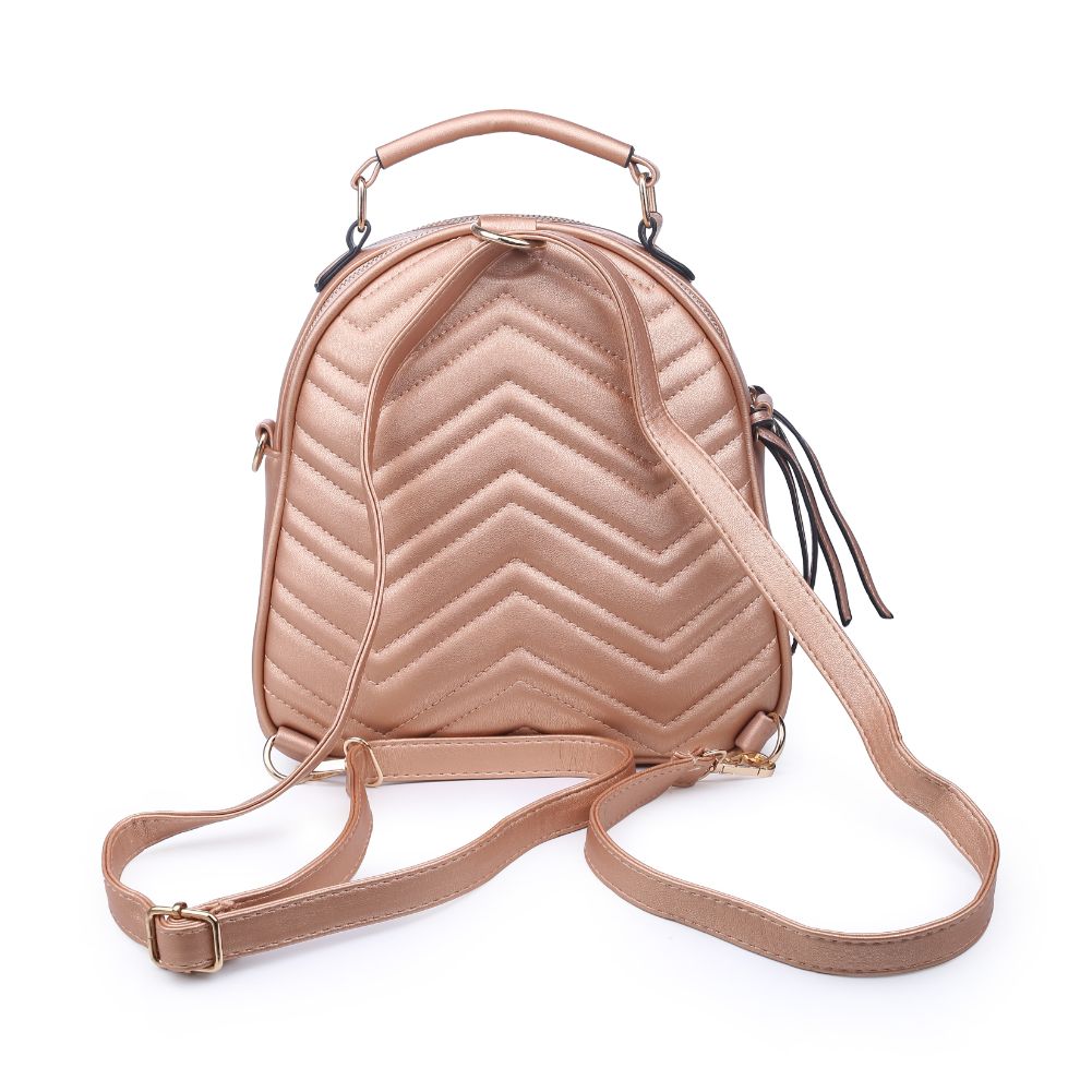 Constance V Stitch Double Zip Backpack - Stylish & Durable Laptop Backpack for Women & Men - Perfect for Work, Travel & School