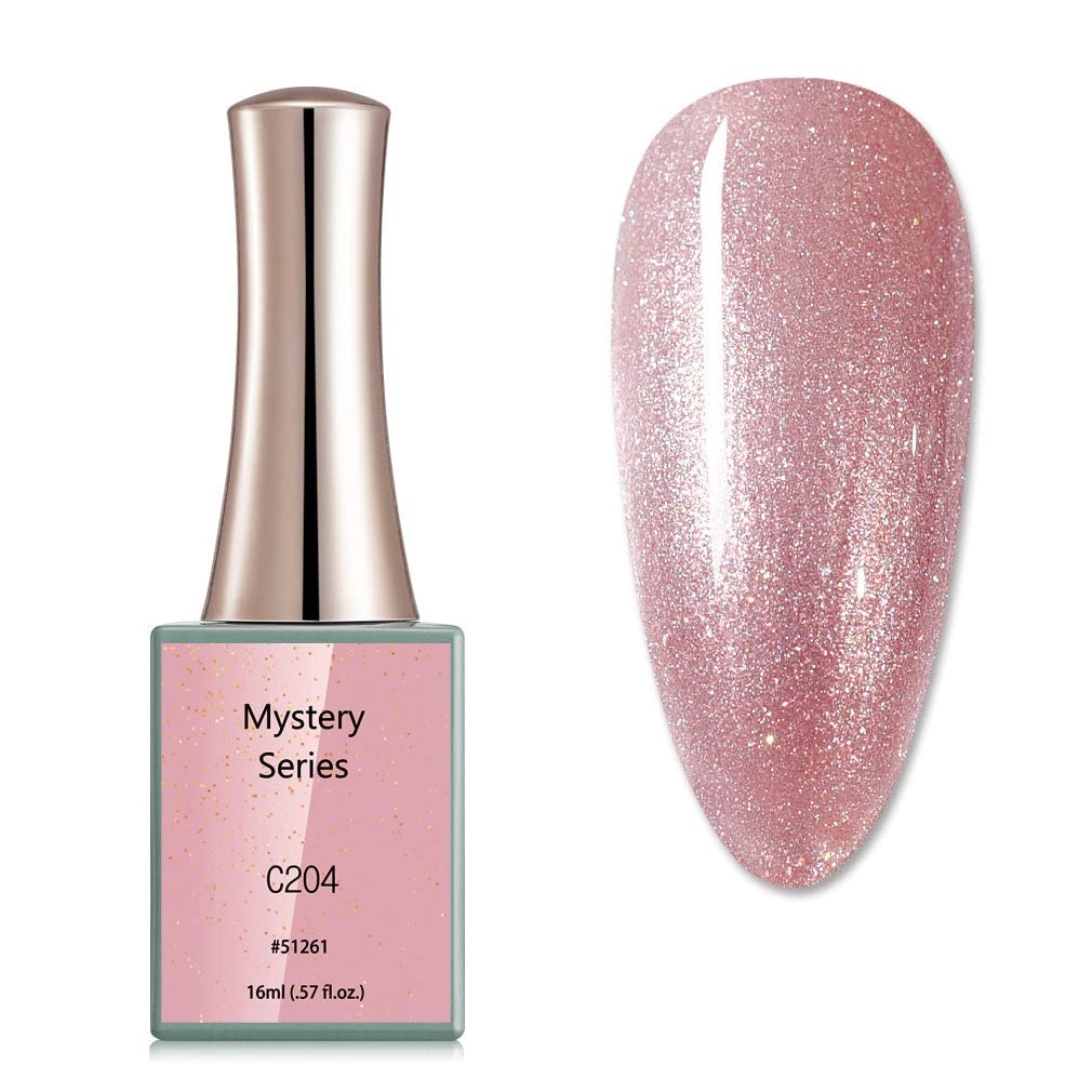 BELLE GAGA™ CANNI Gel Nail Polish Set - 16ml Soak Off LED UV Nail Polish for Manicure, Salon & DIY Home Nail Art (Color C204) - Perfect for Parties, Weddings & Everyday Wear