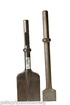 Bosch HS2167 & HS2164 Professional Wood Chisel Set - 5x19in & 3x20in Carpenter Tools for Woodworking, Cabinetry, and DIY Projects - Durable High-Speed Steel Blades for Precision Carving and Shaping