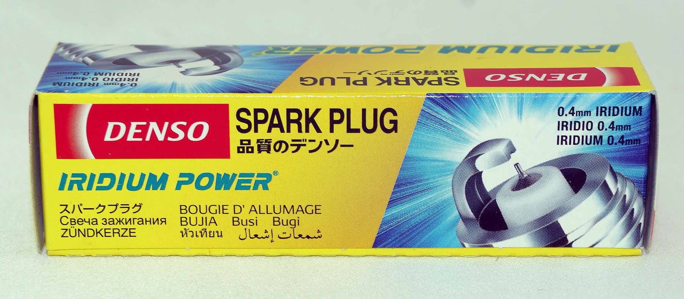 DENSO 5338 IRIDIUM Power Spark Plugs ITV16-4 (4-Pack) - High Performance Replacement for Cars, Trucks & SUVs - Improved Fuel Efficiency & Engine Power - Ideal for Daily Commuting & Off-Road Adventures