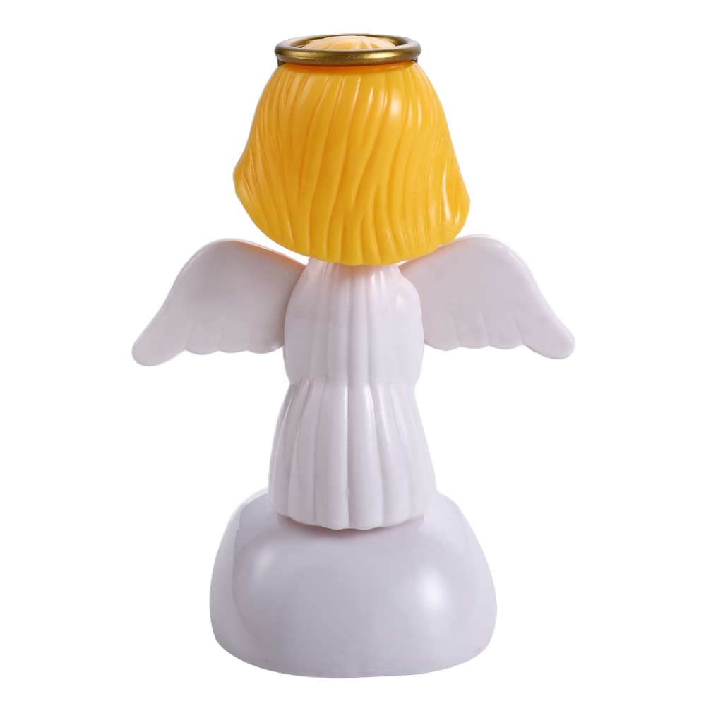 Solar Powered Dancing Toys - Angel Solar Dancing Figures & Shaking Hand Doll - Fun Car Dashboard Decor for Window Decoration | Perfect for Office Desk, Home Decor & Gift Giving