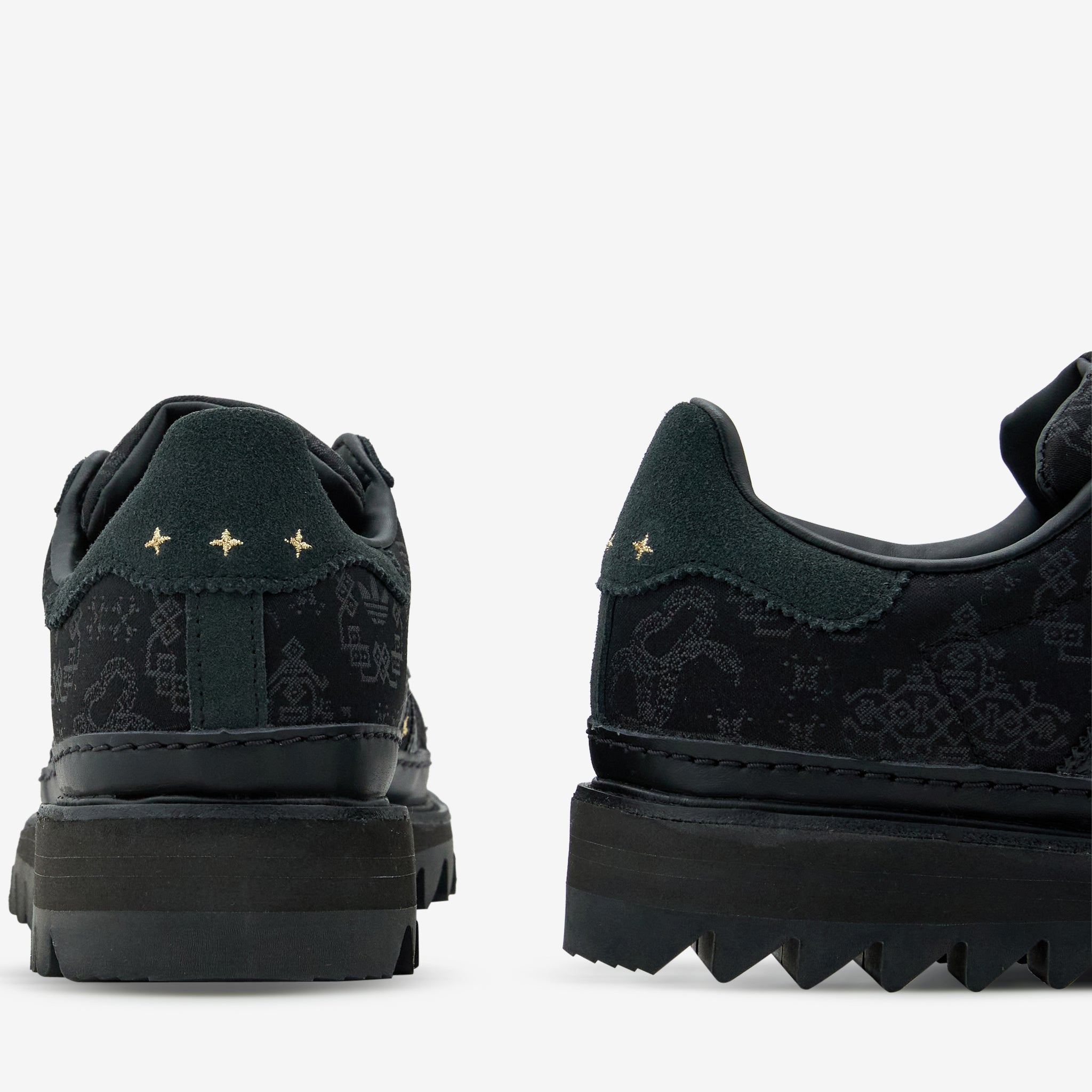 CLOT by Edison Chen x LNY Superstar Core Black Carbon Gold Metallic Sneakers - Limited Edition Streetwear Shoes for Men | Perfect for Urban Fashion & Lunar New Year Celebrations