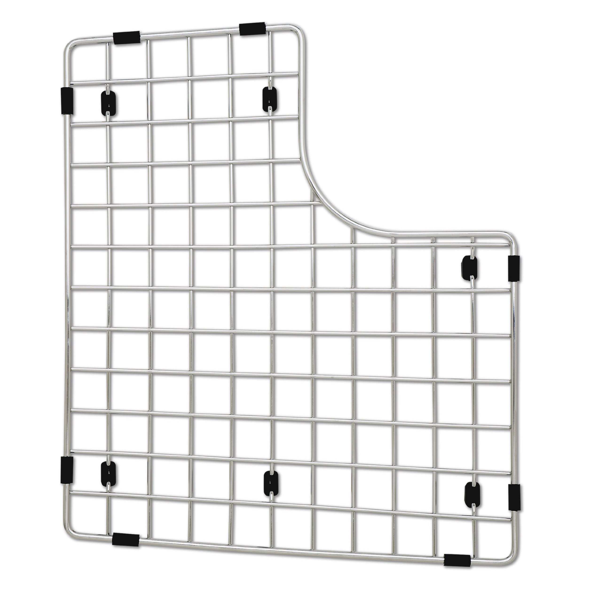 Blanco 222429 Stainless Steel Sink Grid for Performa Double Left Bowl - Durable Kitchen Sink Protector & Accessory for Dishwashing and Food Prep