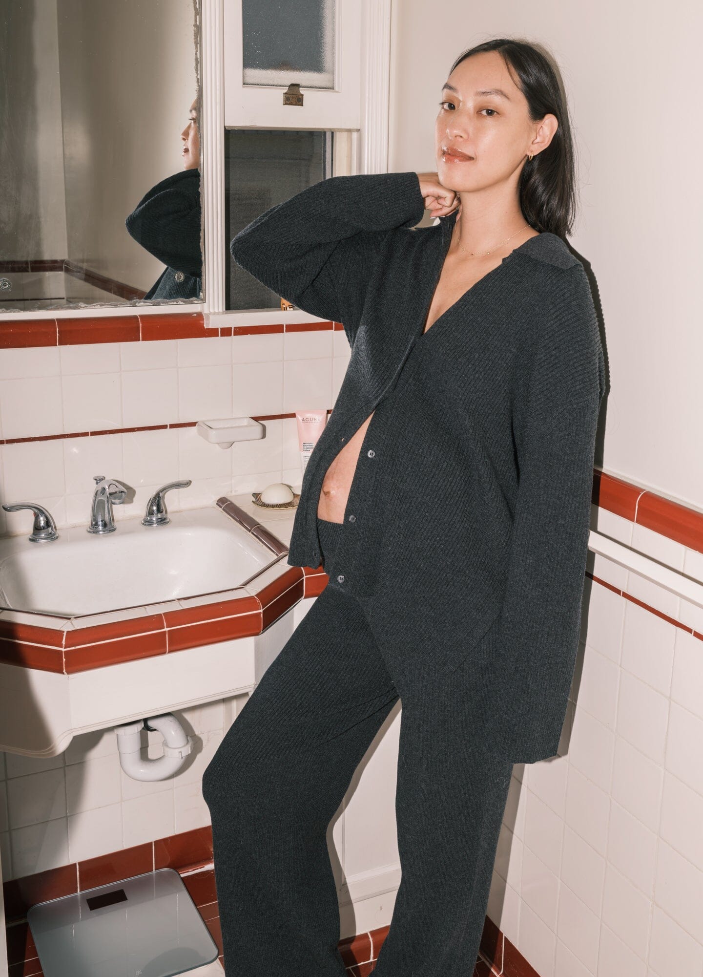 Kat Sweater Pants for Women - Cozy Fleece Lounge Pants for Home, Yoga & Relaxation | Soft & Warm Winter Sleepwear