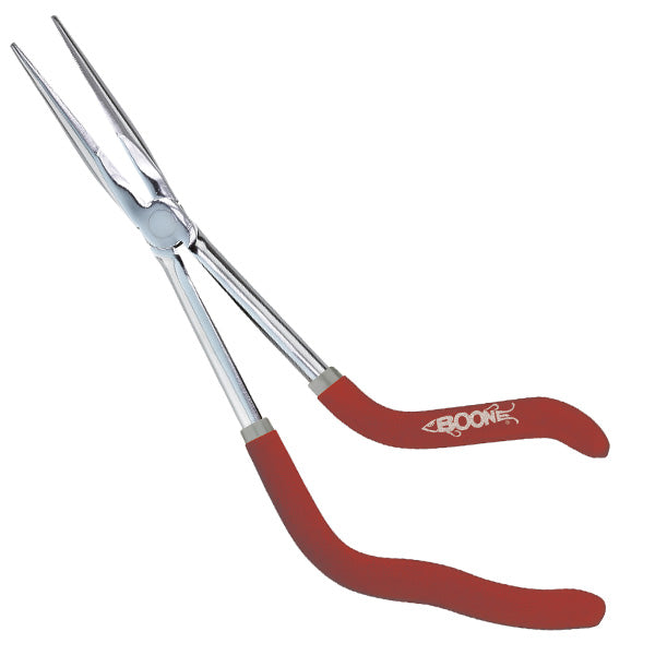 Boone Easy Hook Remover - Extra Long Nose Pliers for Fishing, Jewelry Making & DIY Crafts - Professional Stainless Steel Hook Extractor Tool for Anglers & Hobbyists
