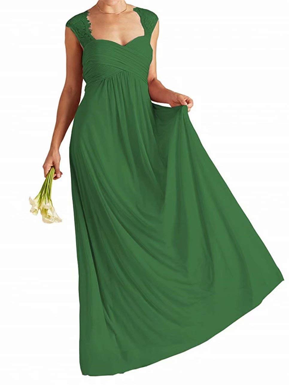 Elegant Lace Bridesmaid Dress for Beach Weddings & Evening Events
