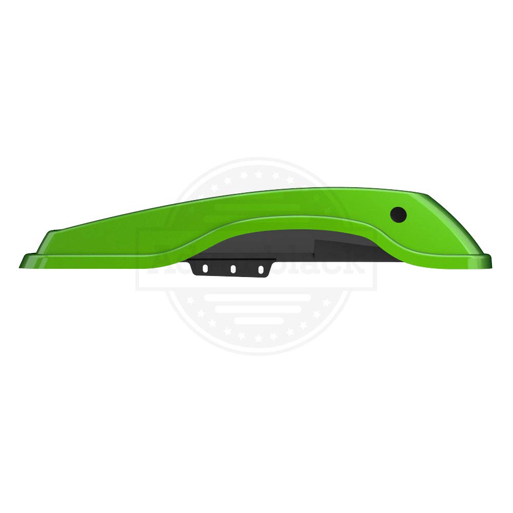 Moto Onfire Saddlebag Lids for Harley Touring Street Glide Road Glide Special 2014-2020 - Radioactive Green Replacement Motorcycle Accessories - Perfect for Long Rides & Custom Bike Upgrades
