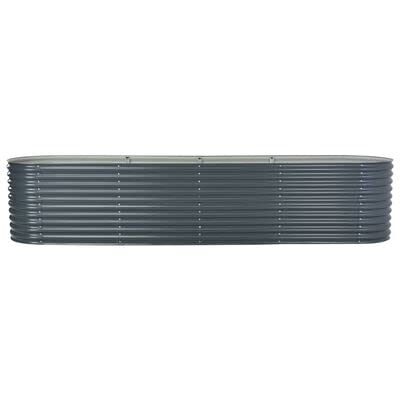 **Galvanized Steel Raised Garden Bed Kit 157.4