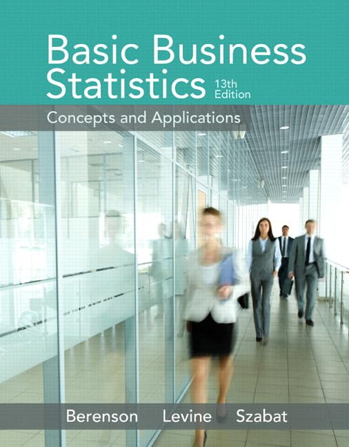 Basic Business Statistics Textbook with NEW MyLab Statistics & Pearson eText Access Card - Business Analytics & Data Analysis Learning Resource for College Students & Professionals