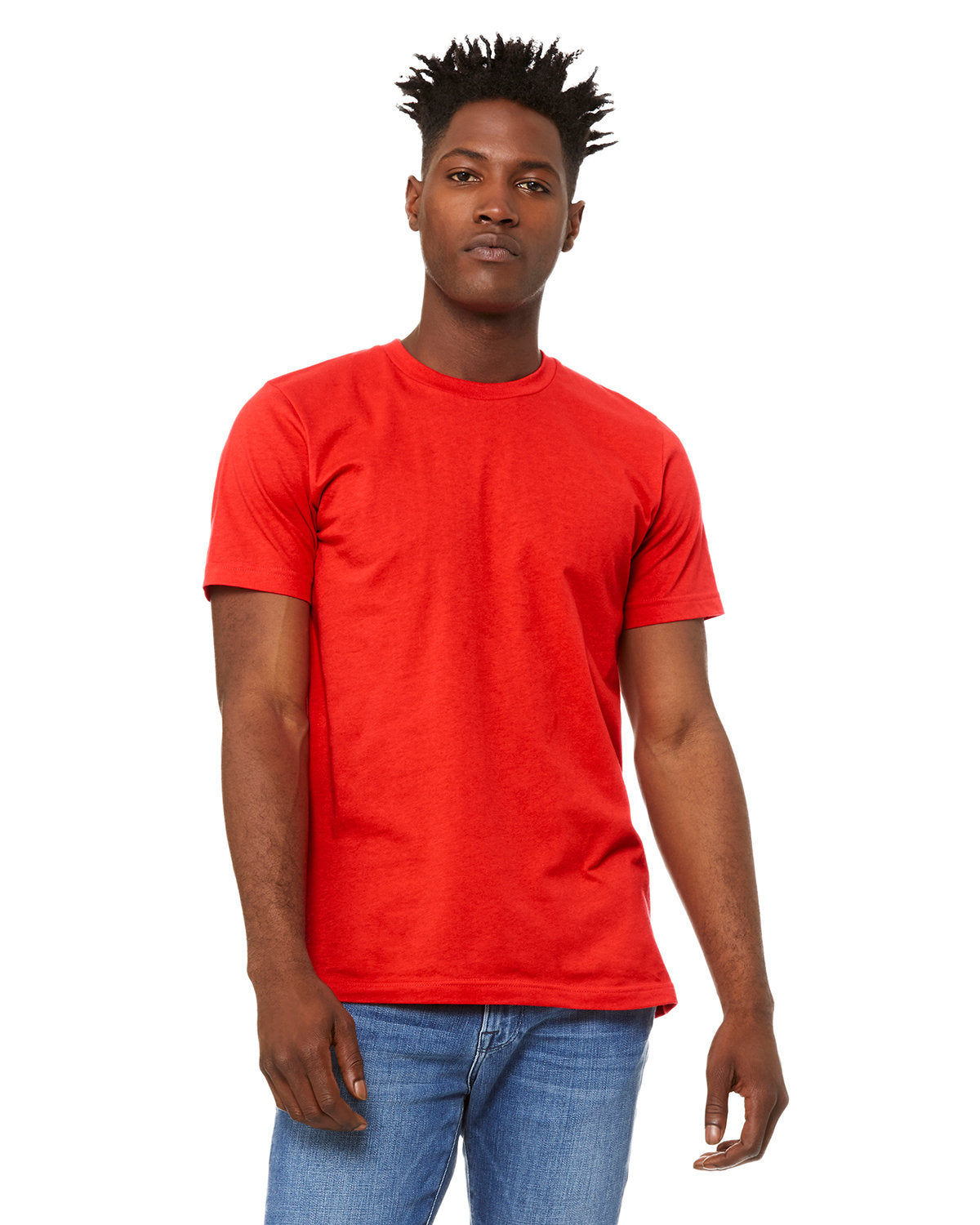 Bella + Canvas 3001C Unisex Jersey Short Sleeve T-Shirt - Soft Cotton Tee for Men & Women - Perfect for Casual Wear, Screen Printing, and Everyday Outfits