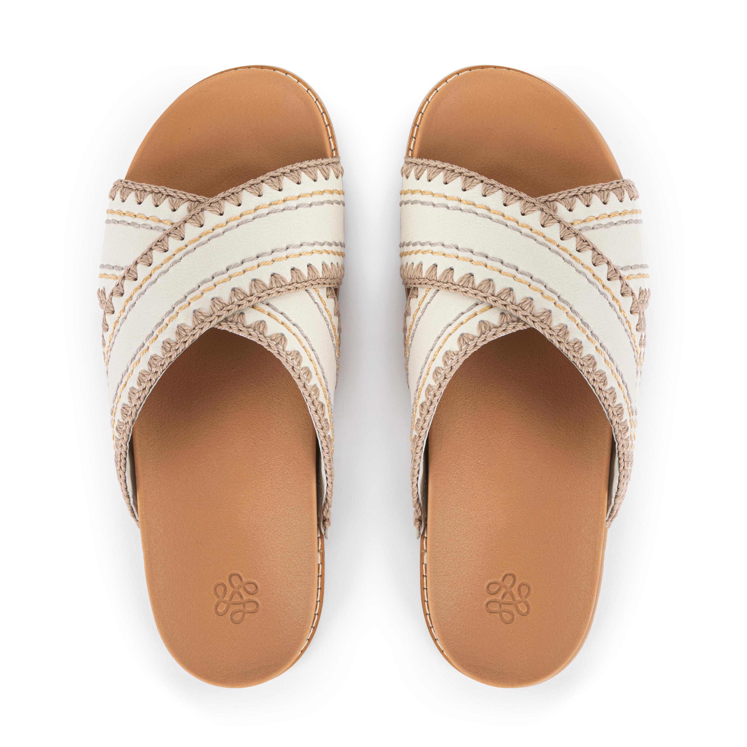 Penelope Women's Slip On Sandal - Comfortable Casual Beach Shoes for Summer Walking, Travel & Outdoor Activities