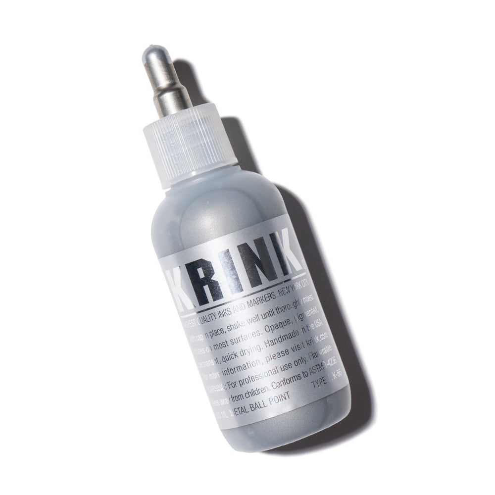 Krink K-66 Steel Tip Paint Marker - Permanent Oil-Based Paint Pen for Metal, Wood, Glass - Ideal for Graffiti, DIY Crafts, Signage & Industrial Marking
