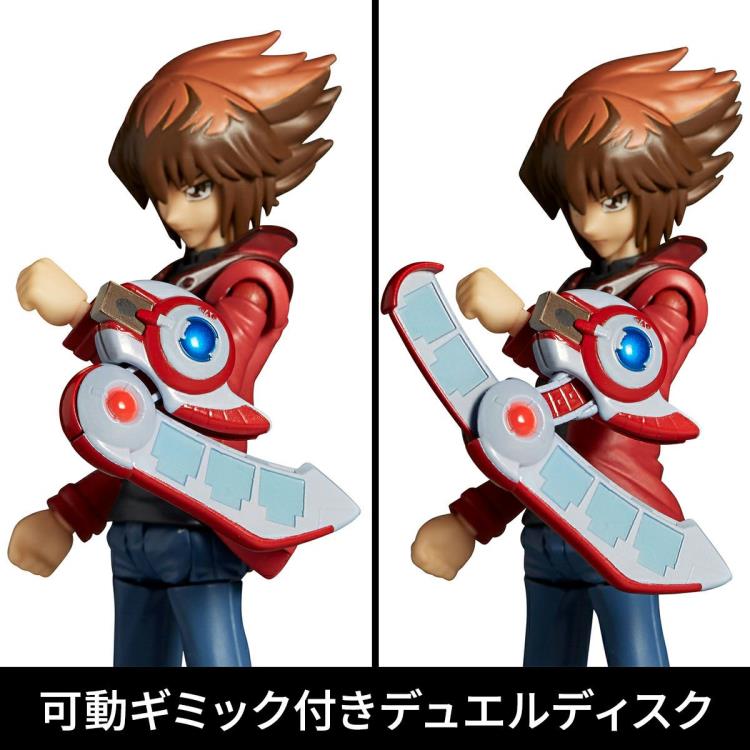 Amazing Yamaguchi Revoltech Figure Judai Yuki (Jaden Yuki) NR019 - Highly Articulated Anime Action Figure for Collectors - Perfect for Display, Photography, and Yu-Gi-Oh! GX Fans