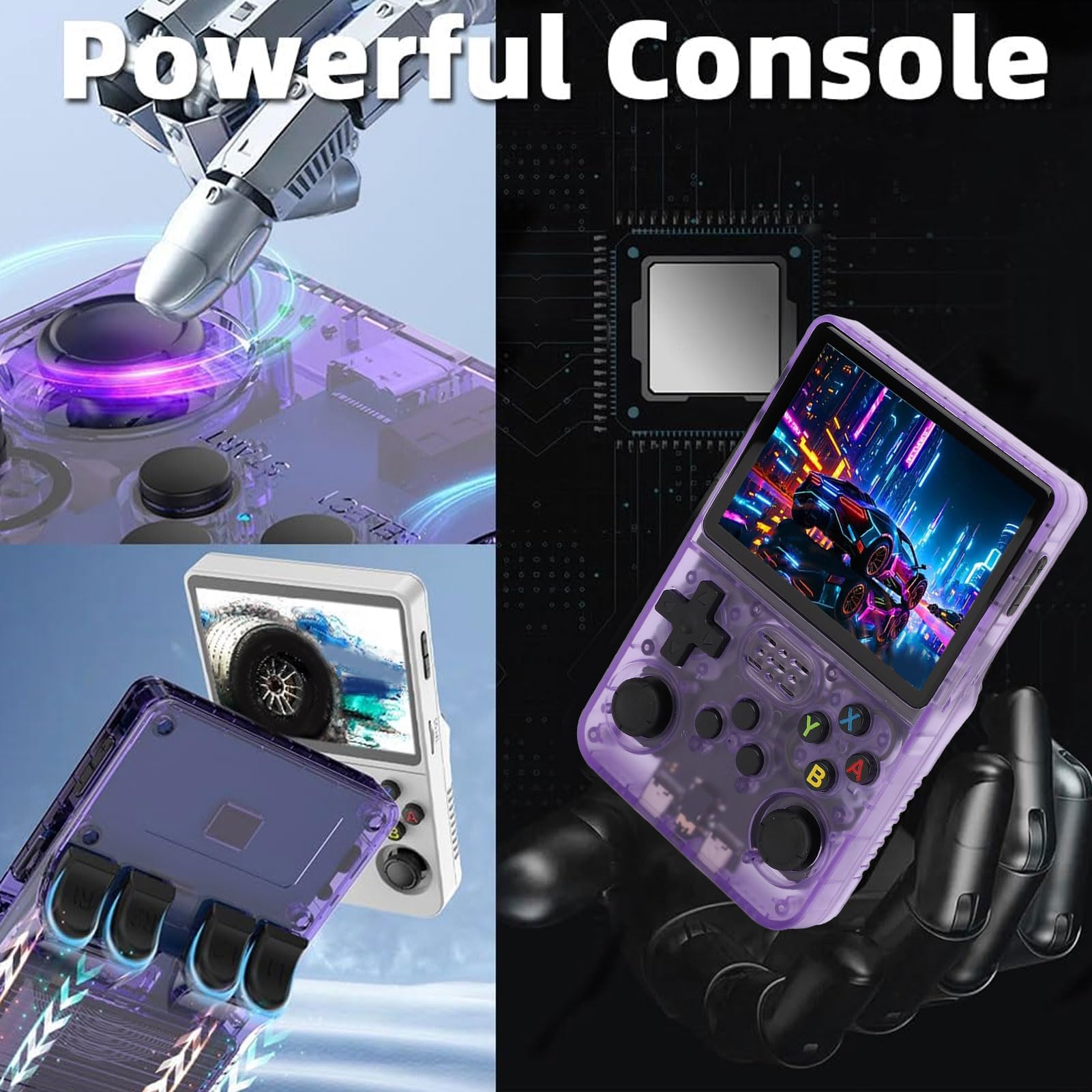 Retro Handheld Game Console R36S with 3.5