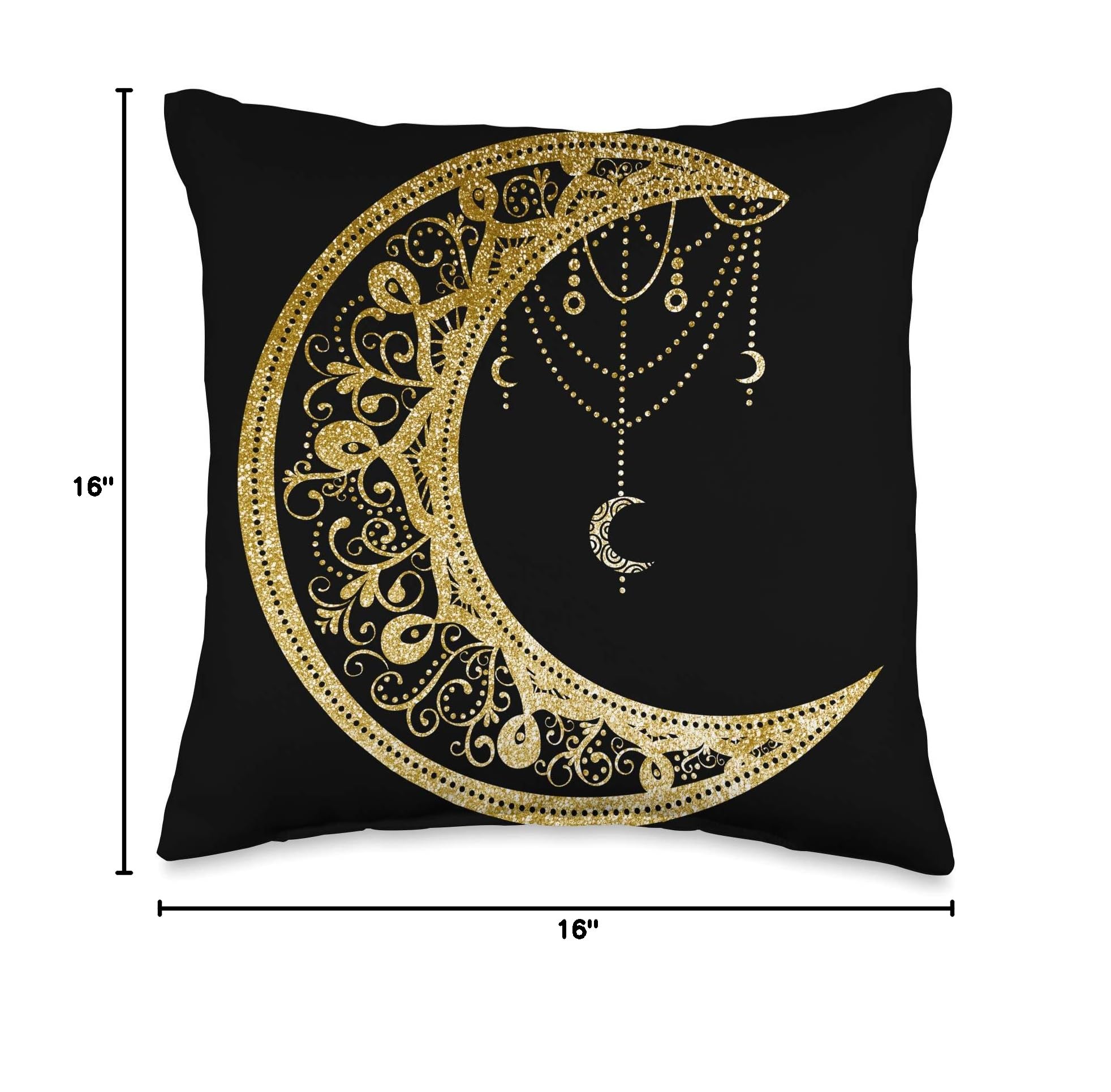 Wicca Witch Gift Dreamcatcher Moon Pillow for Home Decor