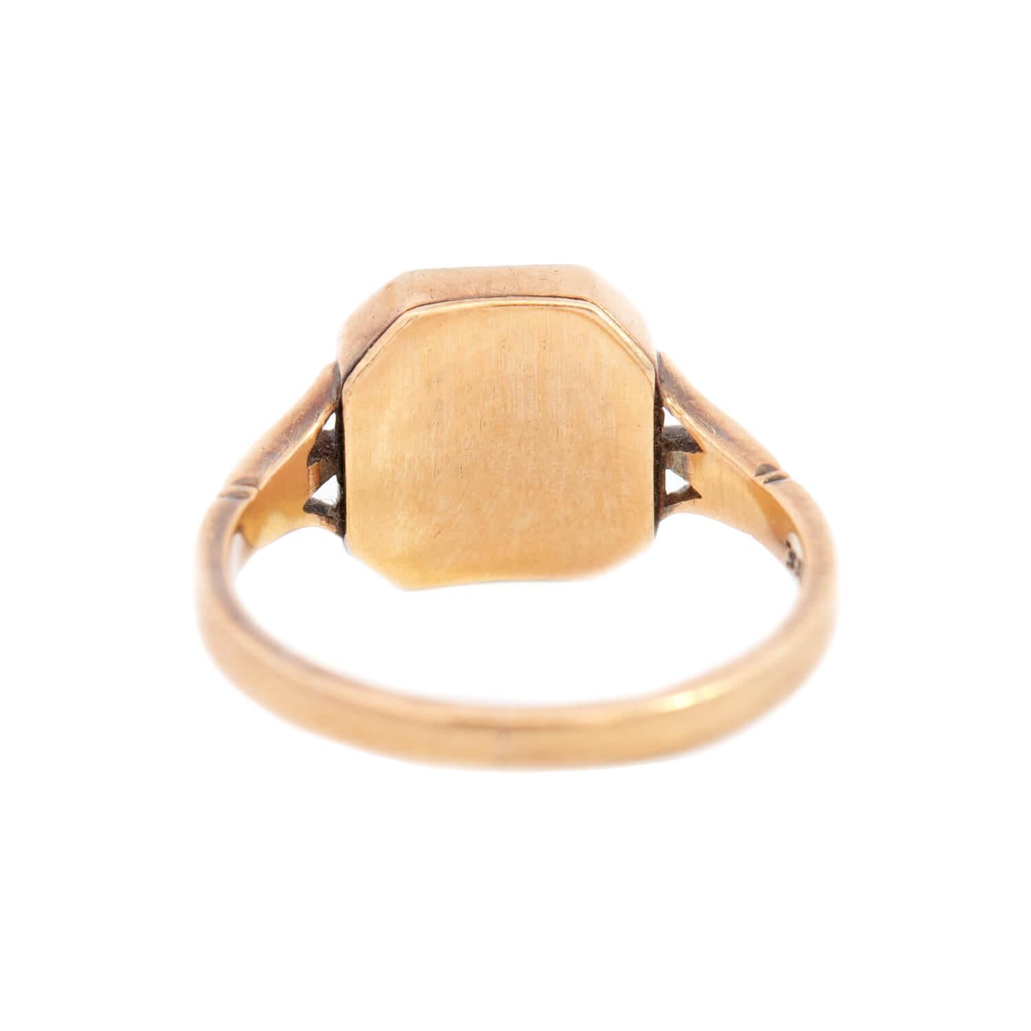 Exquisite Victorian 18K Gold Diamond & Enamel Cocktail Ring - Elegant Antique Jewelry for Women, Perfect for Weddings, Parties & Special Occasions