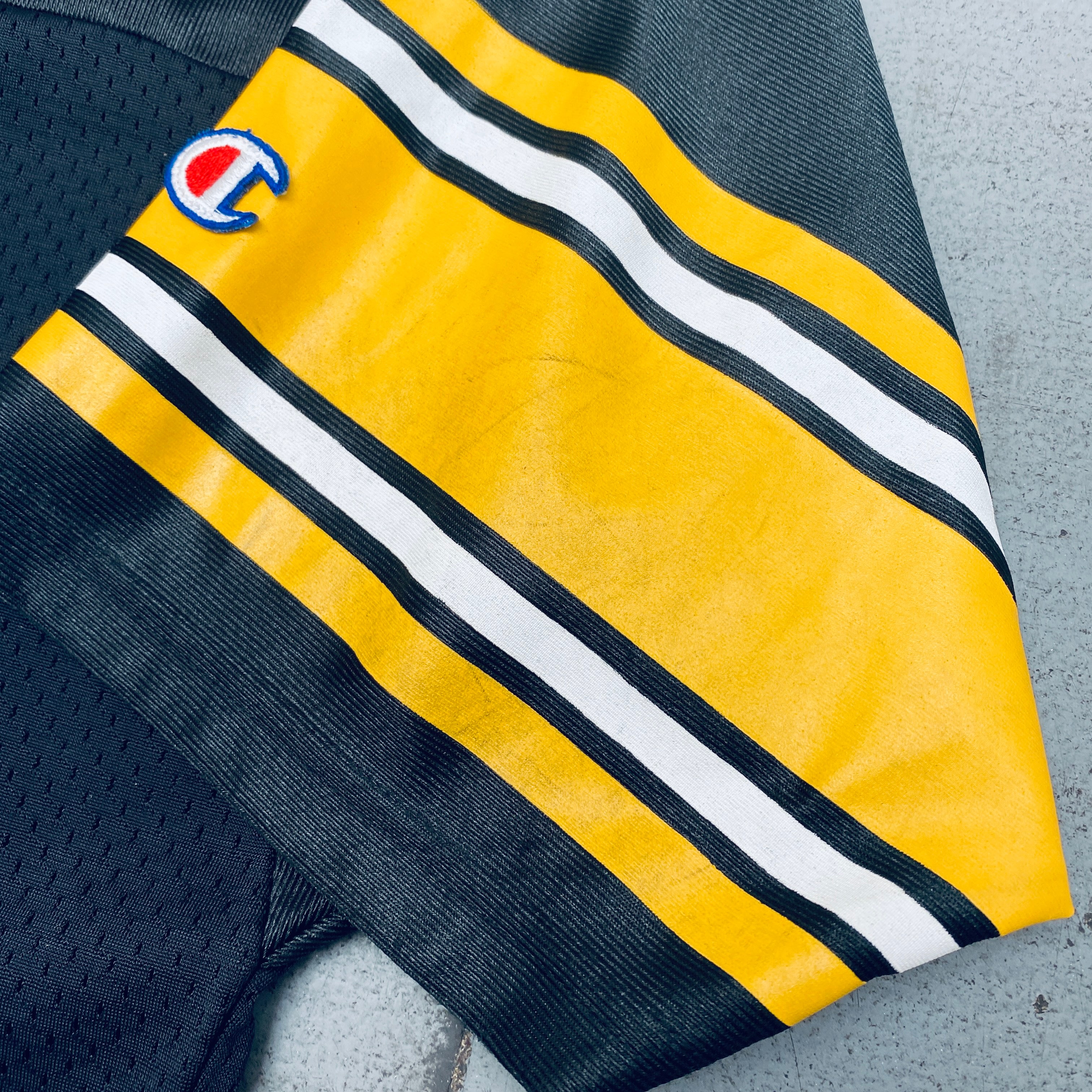 Pittsburgh Steelers Terry Bradshaw Vintage Champion Throwback Jersey for Men - Perfect for NFL Games, Tailgating & Fan Collections