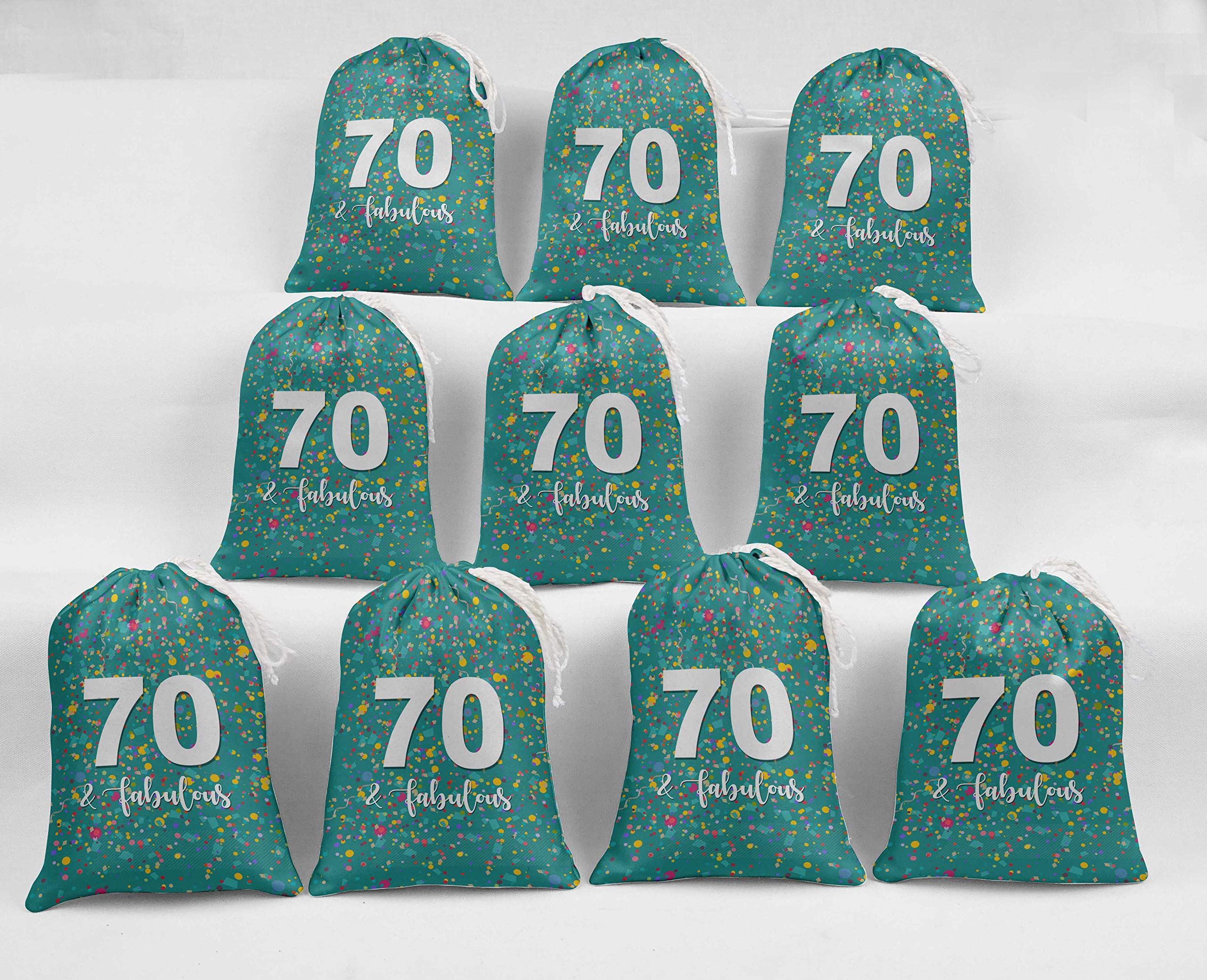 Custom Blue Birthday Party Favor Bags - 15-Piece Set for Gifts & Souvenirs | Perfect for Baby Showers, Bridal Parties & Special Events
