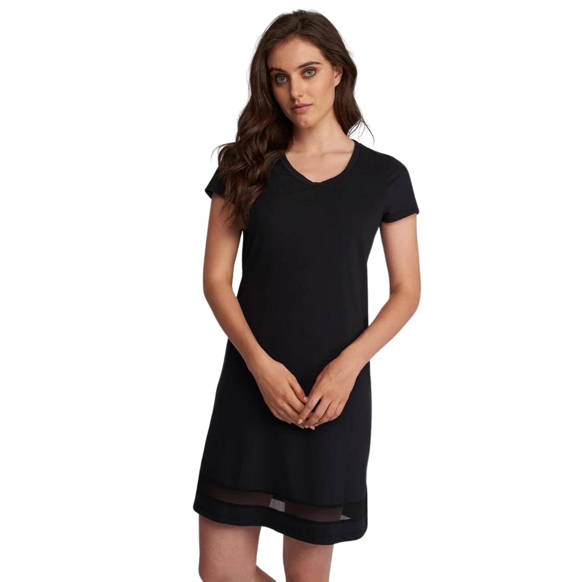Lusome Cooling Nightgown for Women - Hot Flash Relief & Night Sweats Pajamas - Breathable Sleep Dress for Hot Sleepers - Perfect for Summer Nights & Menopause Comfort