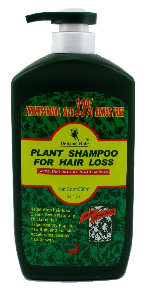 Deity America Bonus Professional Size Plant Shampoo - 28.1 oz | Natural Hair Care for All Hair Types | Perfect for Salons & Home Use