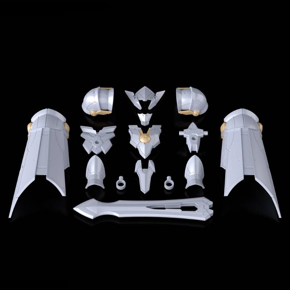 Bandai 30 Minutes Fantasy 30MF A02 1/144 Scale Liber Paladin Class Up Armor Model Kit - Perfect for Anime Collectors & Mecha Enthusiasts