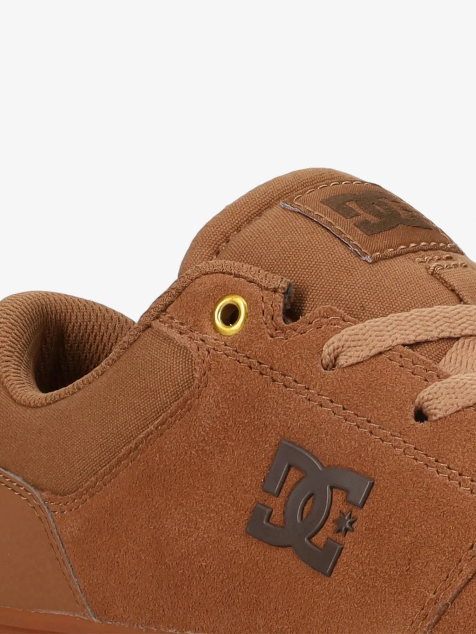 DC Crisis 2 Skate Shoes for Men - Brown Leather High-Top Sneakers with Cushioned Insole | Perfect for Skateboarding, Streetwear & Casual Wear