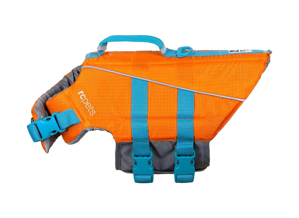 RC Pets Tidal Life Vest for Dogs - Adjustable Buoyancy Dog Life Jacket for Swimming, Boating & Water Safety - Small/Medium/Large Sizes