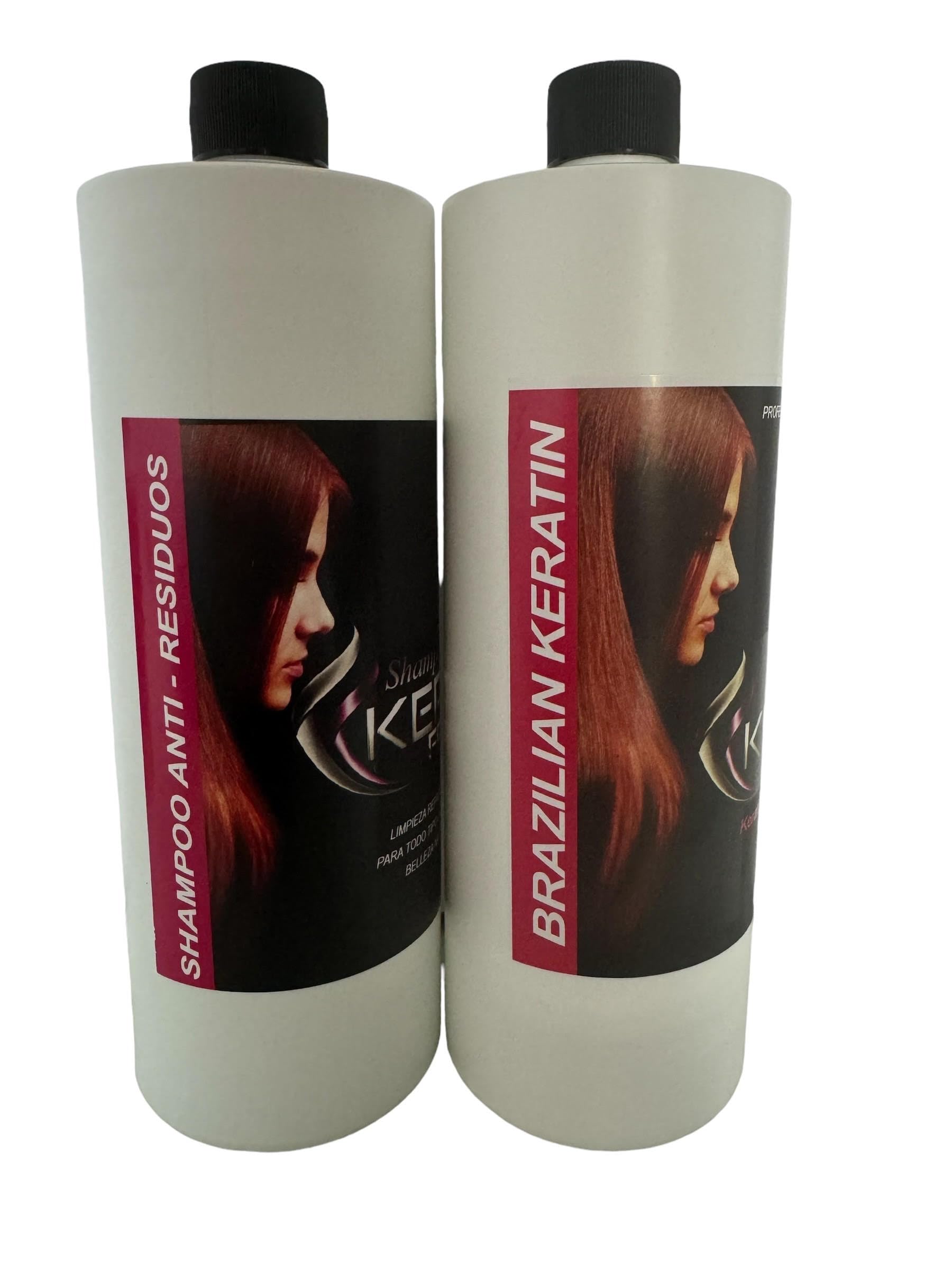Keratin Kera Fruit Chocolate Shampoo 1 Liter - Deep Conditioning & Hair Repair for Dry, Damaged Hair - Salon Quality Keratin Treatment at Home