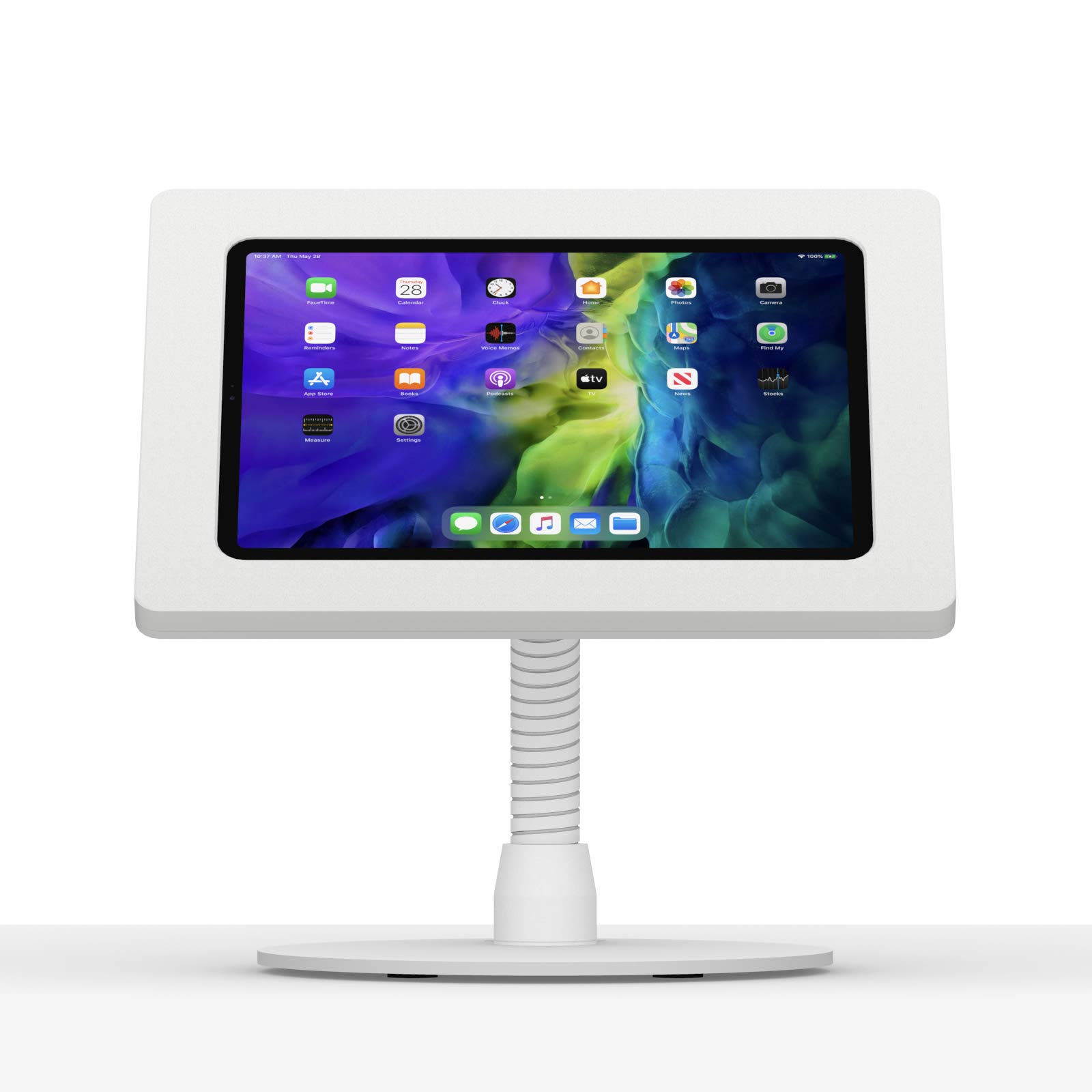 VidaMount White iPad Stand Bundle - Adjustable Portable Holder for iPad Pro 11