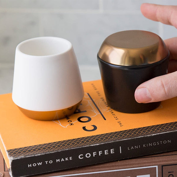 Fellow Junior Demitasse 2.3oz Espresso Cups Set of 2 - Perfect for Home Coffee Bar, Cafe, and Gift Giving