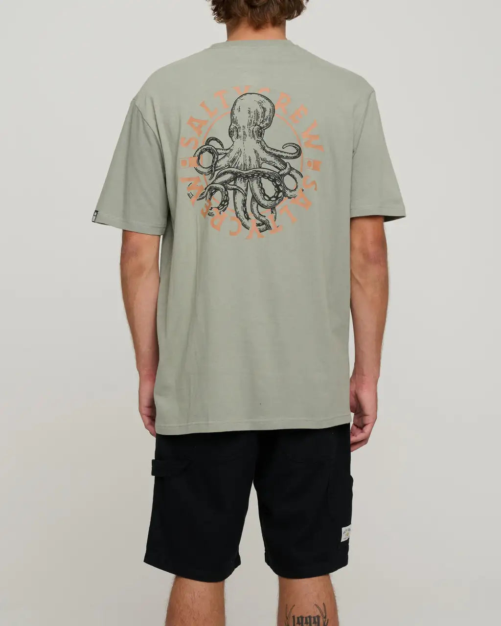 Salty Crew Tentacles Standard T-Shirt - Men's Graphic Tee for Surfing, Fishing & Beach Lifestyle