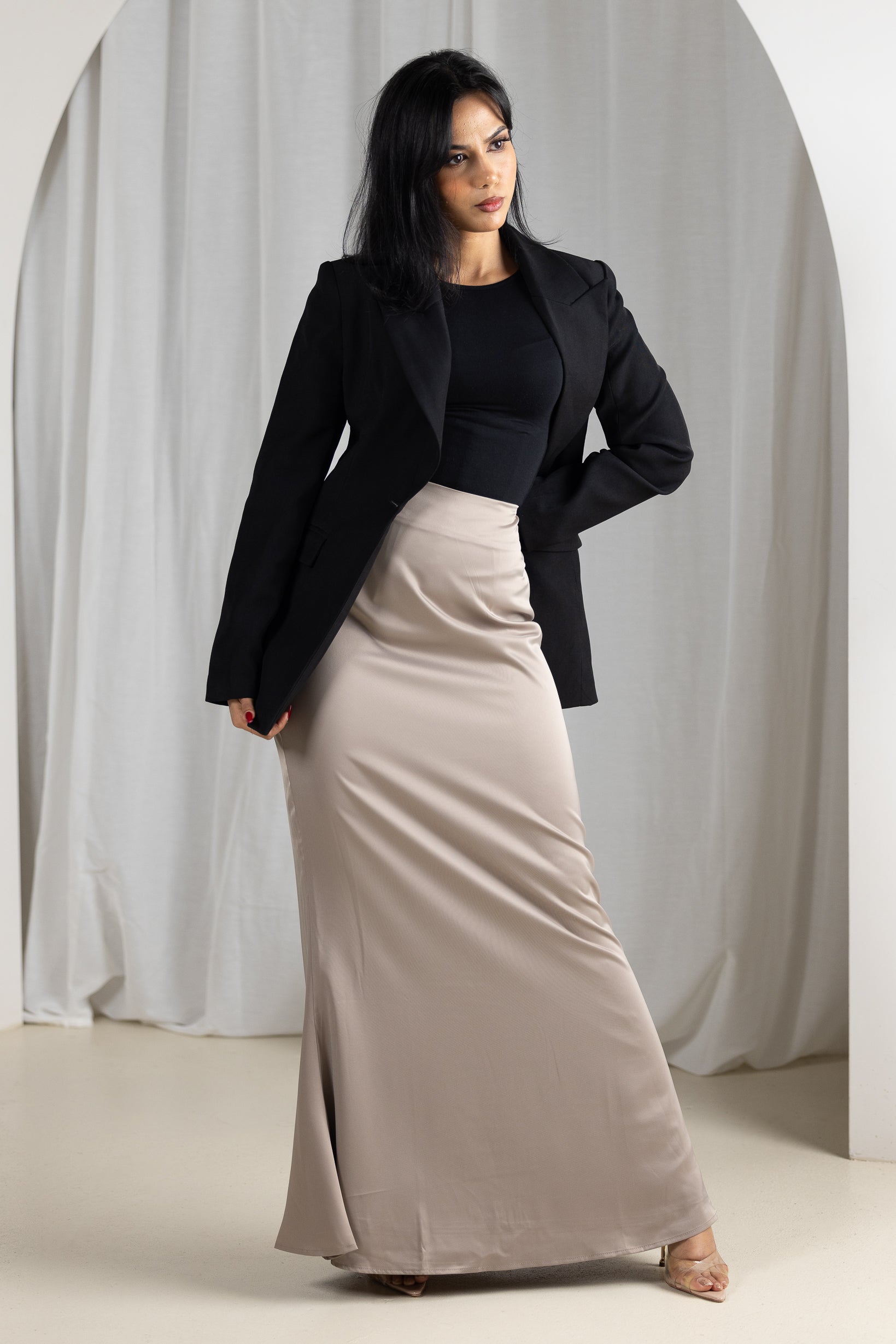 Elegant Lace Back Blazer for Women - Stylish Office & Evening Wear - Perfect for Business Meetings, Weddings & Special Occasions