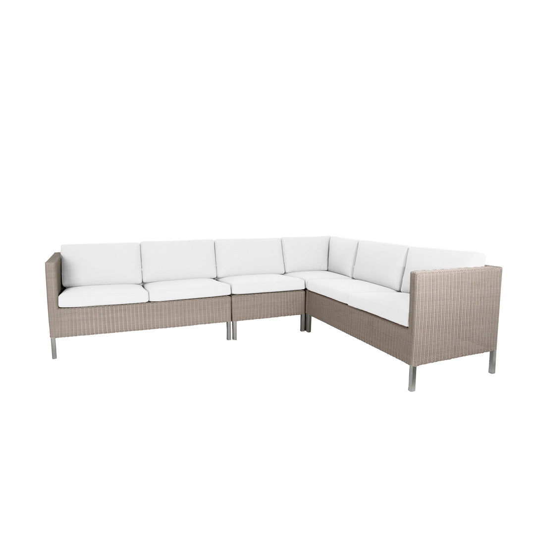 Pre-Configured Modular Sofa Set - Easy 3-Piece Sectional Couch for Living Room, Lounge & Family Room Comfort