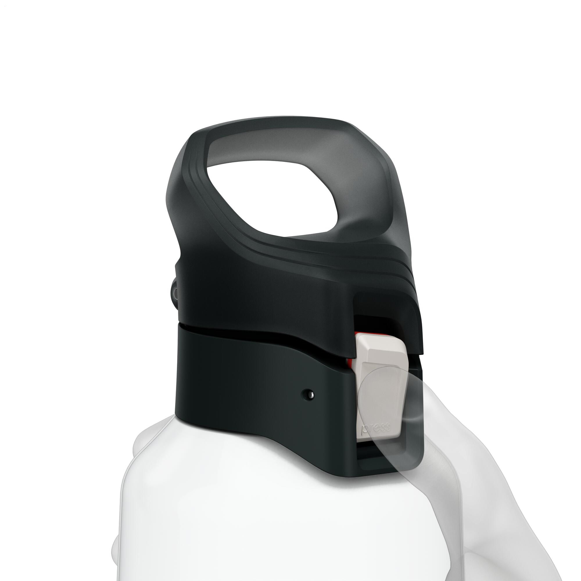 Quechua MH500 Quick Opening Flask - Lightweight & Durable Water Bottle for Hiking, Camping & Outdoor Adventures