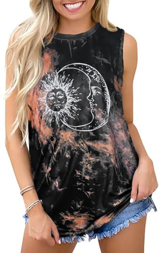 B Sun Moon Tie Dye