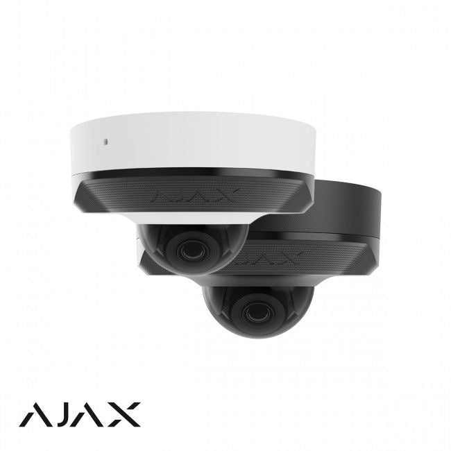 5MP Dome Security Camera Mini Black - Indoor/Outdoor IP Surveillance Camera for Home & Business Security Monitoring