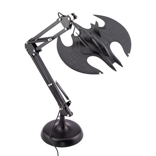 Batman Batwing Version 2 LED Desk Lamp - Adjustable Superhero Night Light for Home & Office Decor - Perfect for DC Comics Fans, Gaming Rooms & Collectors Display