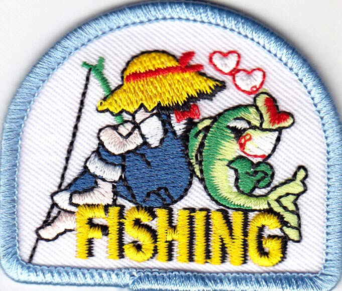 Bass Fish Iron On Patch - Embroidered Fishing Patch for Hats, Jackets & Bags - Perfect for Anglers, Fishermen & Outdoor Enthusiasts - Great for Lake, Ocean & Sports Fishing Gear Customization