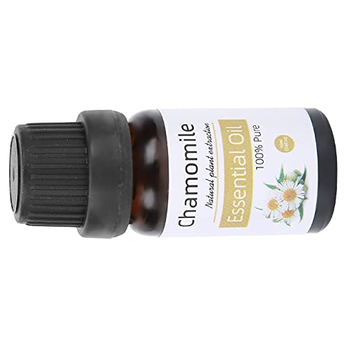 Chamomile Essential Oil for Aromatherapy, Body Massage & Stress Relief - Natural Oil Control, Skin Nourishing & Fatigue Relief - Perfect for Yoga, SPA, Home Cleaning & Relaxation