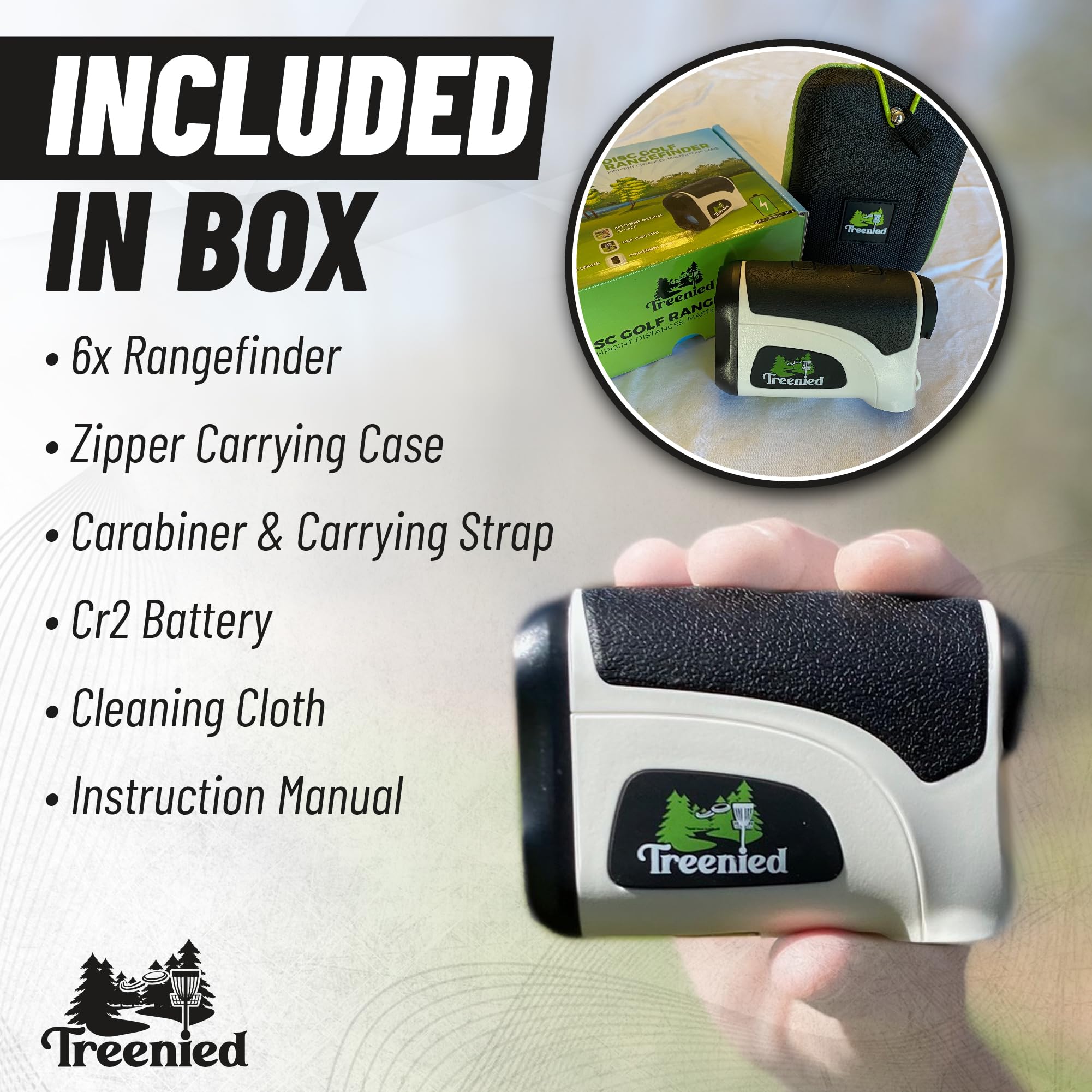 Premium Disc Golf Retriever Pole & Rangefinder Kit with Towel & Mini Marker - Essential Disc Golf Accessories for Tournament Play & Outdoor Practice
