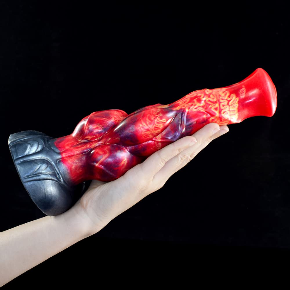 Premium Liquid Silicone Horse Dildo with Strong Suction Cup - Realistic Animal Sex Toy for Adults | BeHorny | Perfect for Solo Play, Couples & BDSM Scenes