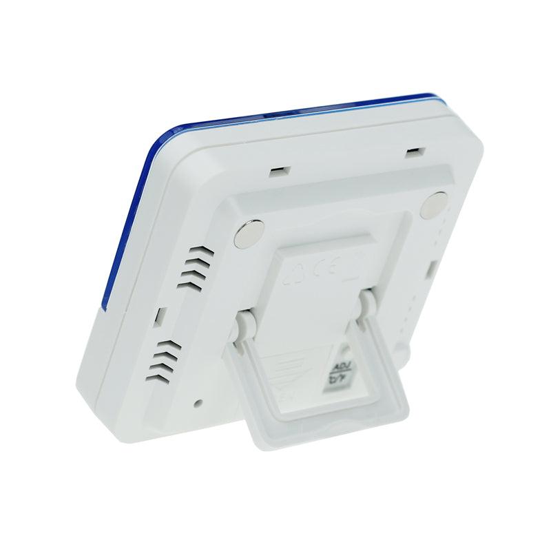 Wireless Digital Temperature Monitor with Remote Sensor & Frost Alarm - Perfect for Home, Fridge, Freezer, and Greenhouse Monitoring