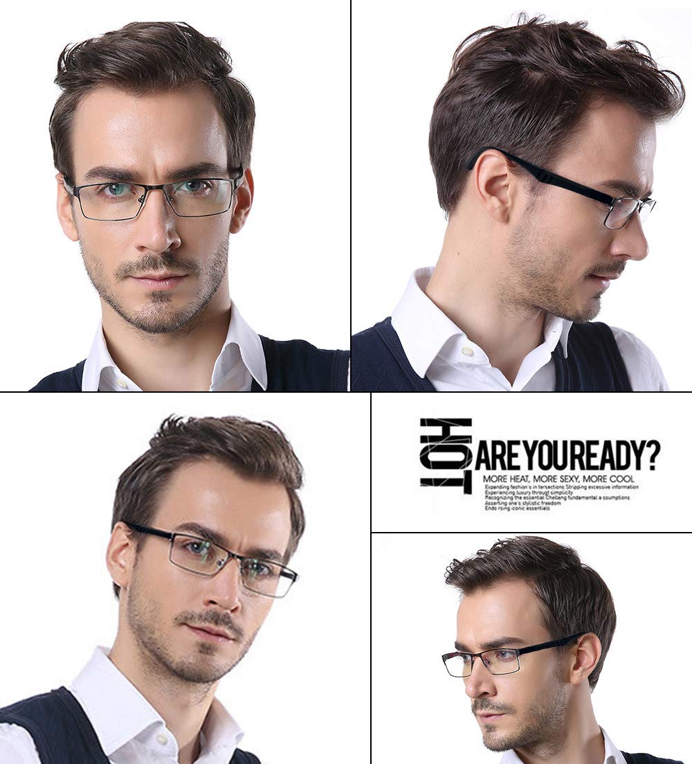 TR90 Full Frame Myopia Glasses -4.0 for Men & Women | Daily Wear