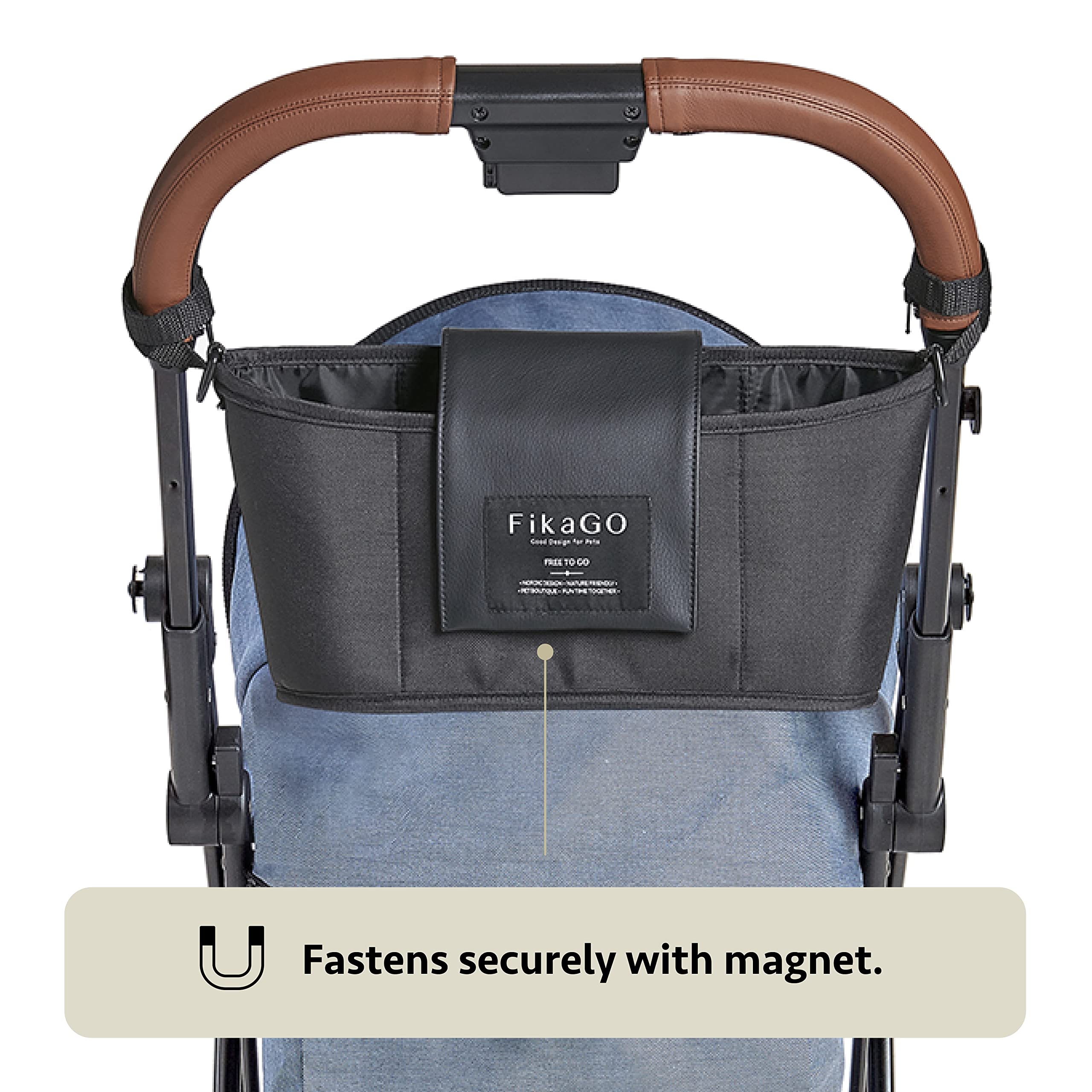 Stylish Stroller Organizer - Carry Pet Essentials On The Go for Outdoor Adventures