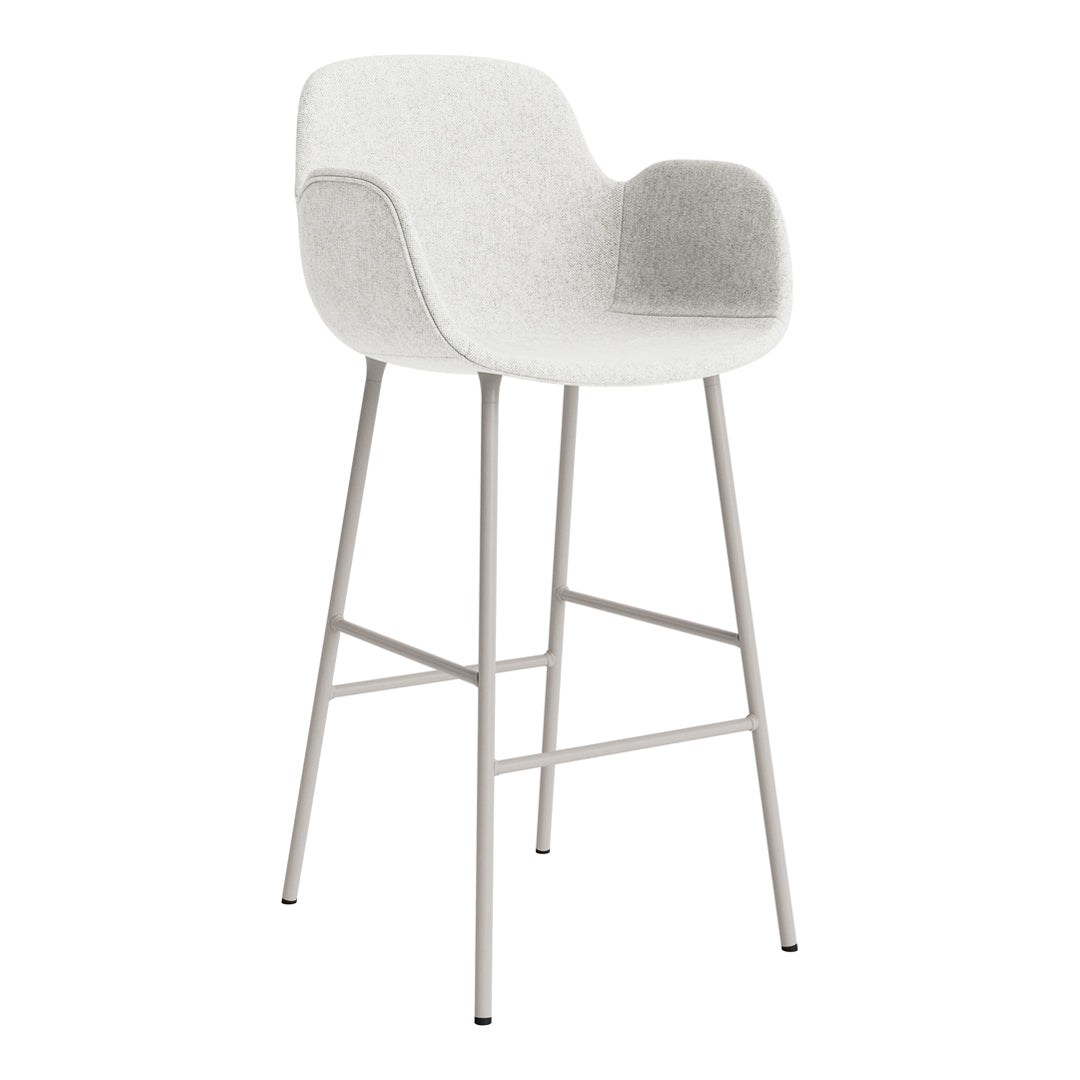 Form Bar Armchair - Fully Upholstered Modern Lounge Chair for Living Room, Bar, or Office | Comfortable Seating for Home Decor