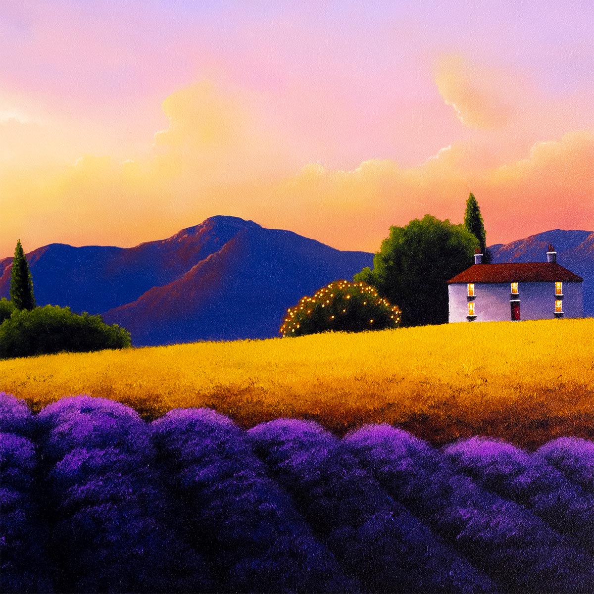 Original 'A Private Stroll' Painting - Handmade Wall Art for Home & Office Decor | Perfect for Living Rooms, Bedrooms, and Workspaces