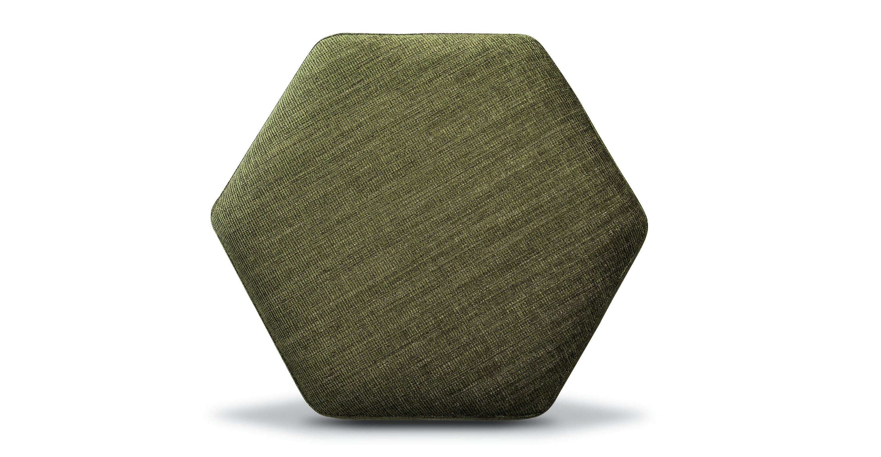 Hexagon Ottoman Storage Cube - Modern Geometric Footrest Pouf with Removable Cover for Living Room, Bedroom, Nursery | Multi-Functional Seat & Stylish Home Decor