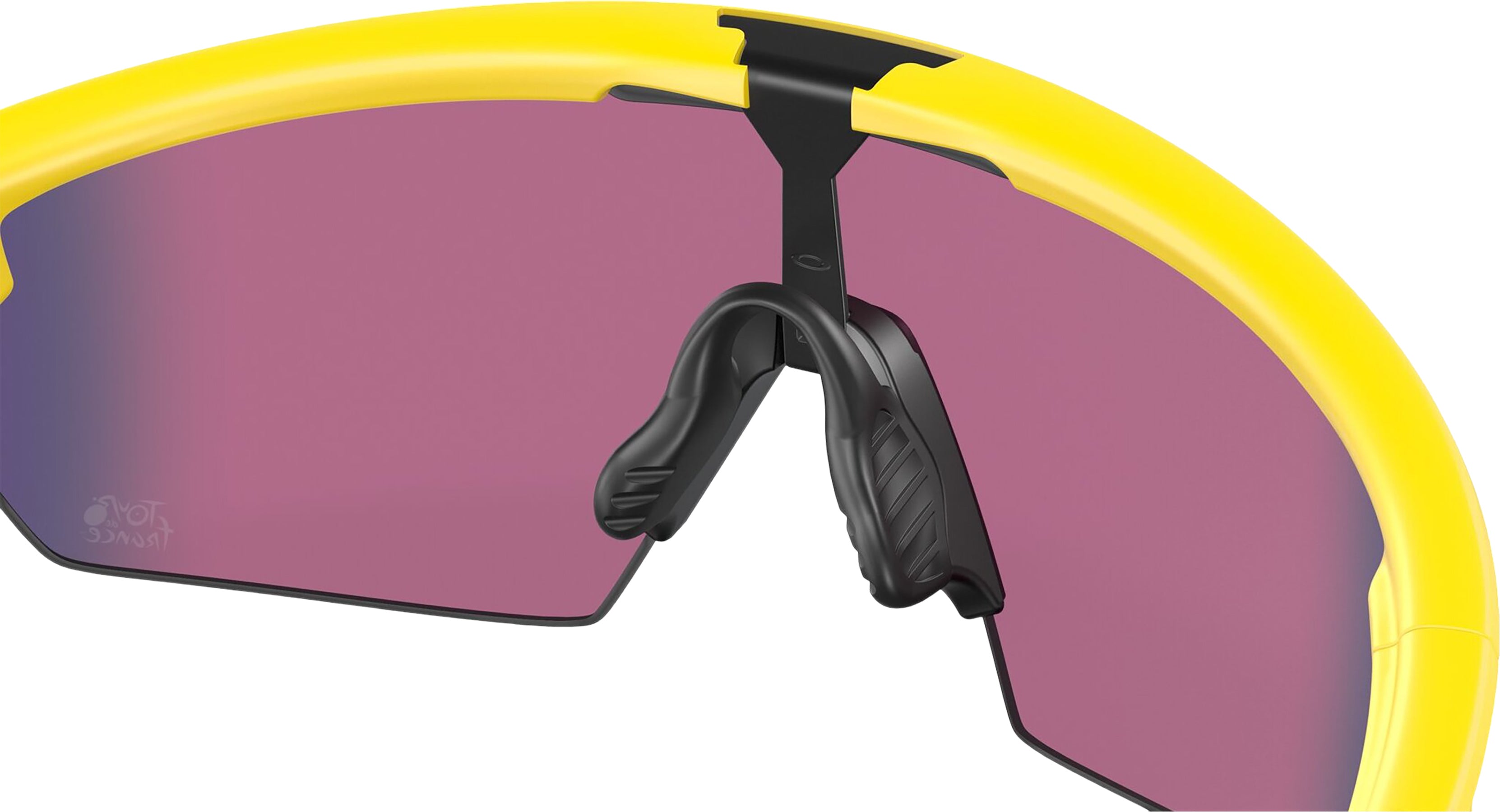 2024 Tour De France Sphaera Sunglasses - Matte Yellow Frame with Prizm Road Lens - Unisex Cycling Glasses for Road Biking & Outdoor Sports